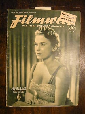 Filmwelt Nummer 4, Januar 1940.