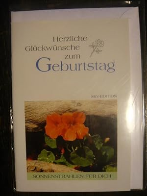 Seller image for Herzliche Glckwnschen zum Geburtstag. for sale by Versandantiquariat  Wenzel