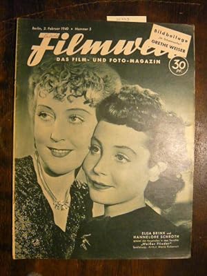 Filmwelt Nummer 5, Februar 1940.