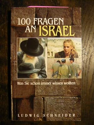 Bild des Verkäufers für 100 Fragen an Israel. zum Verkauf von Versandantiquariat  Wenzel