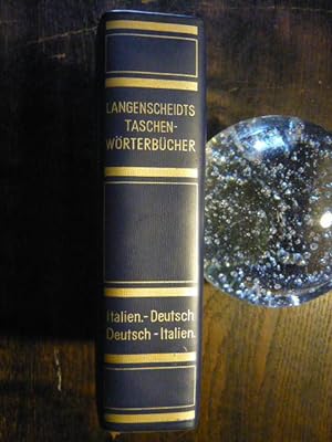 Langenscheidts Taschenwörterbuch Italienisch-Deutsch und Deutsch-Italienisch.