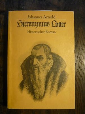 Bild des Verkufers fr Hieronymus Lotter. zum Verkauf von Versandantiquariat  Wenzel