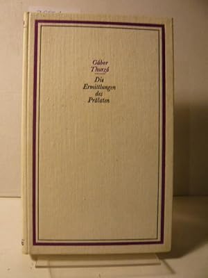 Seller image for Die Ermittlungen des Prlaten. for sale by Versandantiquariat  Wenzel