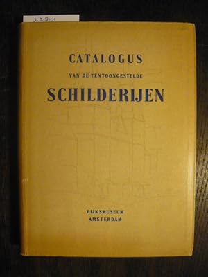 Bild des Verkufers fr Catalogus van de Tentoongestelde Schilderijen. zum Verkauf von Versandantiquariat  Wenzel