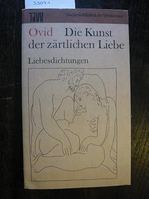 Bild des Verkufers fr Die Kunst der zrtlichen Liebe. zum Verkauf von Versandantiquariat  Wenzel