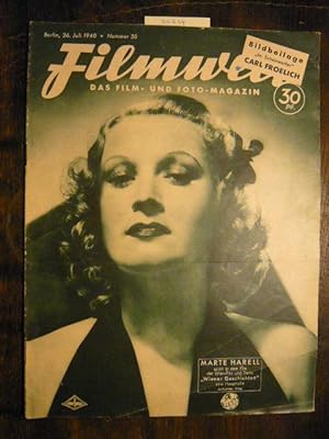 Filmwelt Nummer 30, Juli 1940.