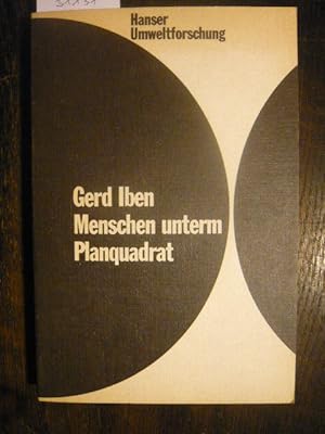Seller image for Menschen unterm Planquadrat. for sale by Versandantiquariat  Wenzel