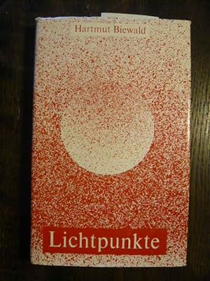 Imagen del vendedor de Lichtpunkte. a la venta por Versandantiquariat  Wenzel