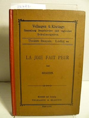 Seller image for La Joie Fait Peur. for sale by Versandantiquariat  Wenzel