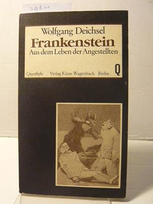 Bild des Verkufers fr Frankenstein. zum Verkauf von Versandantiquariat  Wenzel