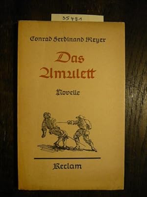 Bild des Verkufers fr Das Amulett. zum Verkauf von Versandantiquariat  Wenzel