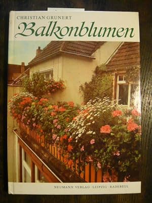 Bild des Verkufers fr Balkonblumen. zum Verkauf von Versandantiquariat  Wenzel
