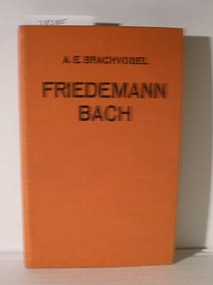 Bild des Verkufers fr Friedemann Bach. zum Verkauf von Versandantiquariat  Wenzel