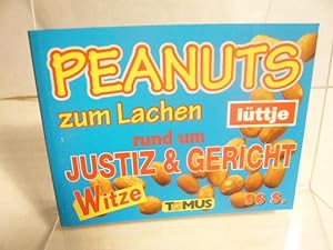Bild des Verkufers fr Peanuts zum Lachen rund um Gericht & Justiz. zum Verkauf von Versandantiquariat  Wenzel