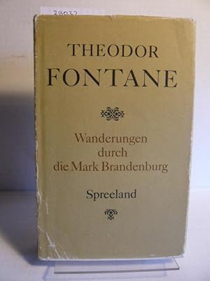 Bild des Verkufers fr Wanderungen durch die Mark Brandenburg. zum Verkauf von Versandantiquariat  Wenzel