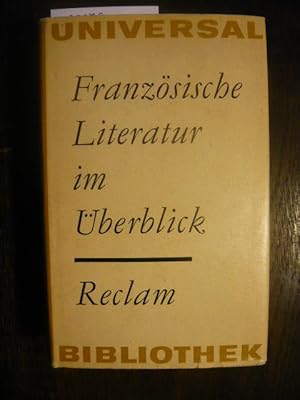 Französische Literatur im Überblick.