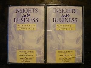 Imagen del vendedor de Insights into Business. Cassette 1 und 2. a la venta por Versandantiquariat  Wenzel