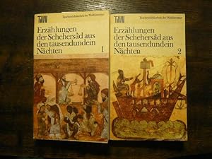 Bild des Verkufers fr Erzhlungen der Schehersad aus den tausendundein Nchten. Band 1 und 2. zum Verkauf von Versandantiquariat  Wenzel