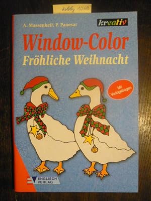 Bild des Verkufers fr Window - Color Frhliche Weihnachten zum Verkauf von Versandantiquariat  Wenzel