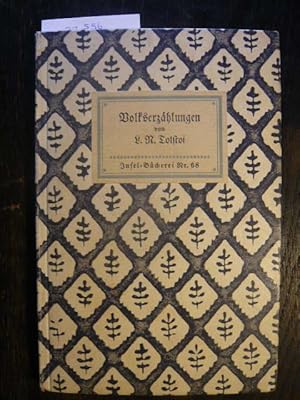 Seller image for Volkserzhlungen. for sale by Versandantiquariat  Wenzel