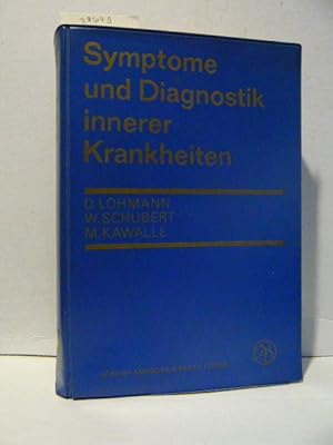 Imagen del vendedor de Symptome und Diagnostik innerer Krankheiten. a la venta por Versandantiquariat  Wenzel