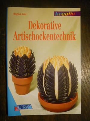 Dekorative Artischockentechnik.