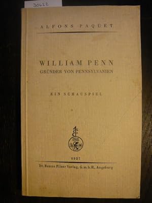 William Penn. Gründer von Pennsylvanien.