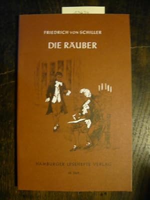 Imagen del vendedor de Die Ruber. Ein Schauspiel. a la venta por Versandantiquariat  Wenzel