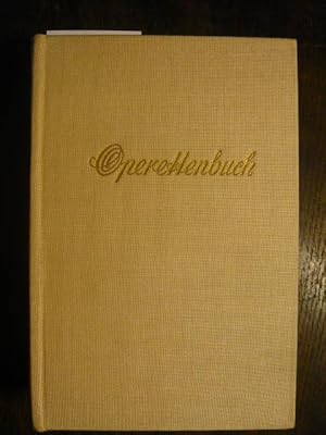 Seller image for Operettenbuch. for sale by Versandantiquariat  Wenzel