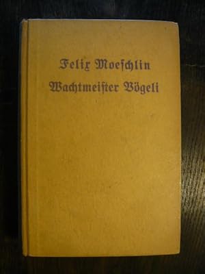 Imagen del vendedor de Wachtmeister Vgeli. a la venta por Versandantiquariat  Wenzel