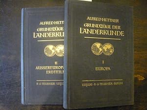 Grundzüge der Länderkunde. I. und II. Band.