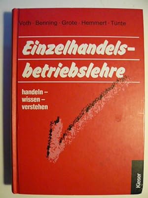 Bild des Verkufers fr Einzelhandelsbetriebslehre. zum Verkauf von Versandantiquariat  Wenzel