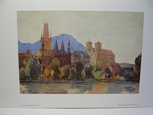 Bild des Verkufers fr Alte Bischofstadt Leitmeritz (Litomerice). zum Verkauf von Versandantiquariat  Wenzel
