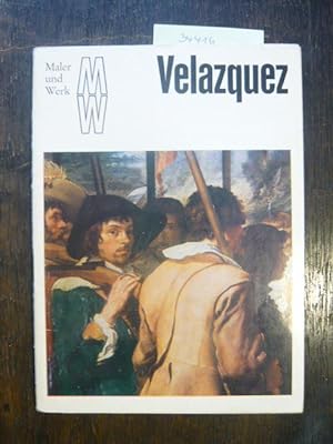 Bild des Verkufers fr Diego Velazquez. zum Verkauf von Versandantiquariat  Wenzel