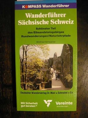 Bild des Verkufers fr Wanderfhrer Schsische Schweiz. zum Verkauf von Versandantiquariat  Wenzel