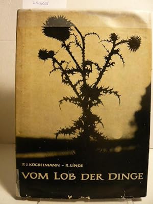 Imagen del vendedor de Vom Lob der Dinge. a la venta por Versandantiquariat  Wenzel