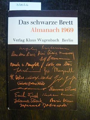 Das scharze Brett 5. Almanach 1969.