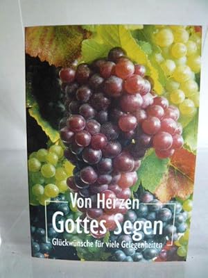 Bild des Verkufers fr Von Herzen Gottes Segen. zum Verkauf von Versandantiquariat  Wenzel