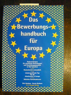 Seller image for Das Bewerbungshandbuch fr Europa. for sale by Versandantiquariat  Wenzel