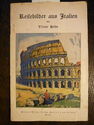 Bild des Verkufers fr Reisebilder aus Italien. zum Verkauf von Versandantiquariat  Wenzel