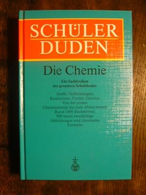 Bild des Verkufers fr Schlerduden. Die Chemie. zum Verkauf von Versandantiquariat  Wenzel