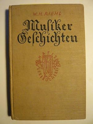 Seller image for Musiker-Geschichten. for sale by Versandantiquariat  Wenzel