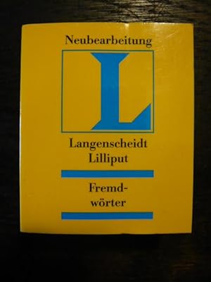 Bild des Verkufers fr Langenscheidt Lilliput 76. Fremdwrter zum Verkauf von Versandantiquariat  Wenzel