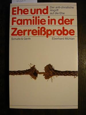 Bild des Verkufers fr Ehe und Familie in der Zerreiprobe. zum Verkauf von Versandantiquariat  Wenzel