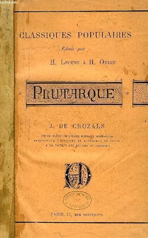 Bild des Verkufers fr PLUTARQUE zum Verkauf von Le-Livre