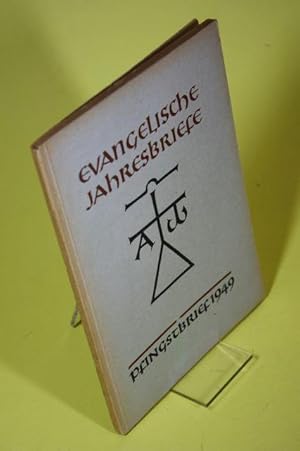 Imagen del vendedor de Evangelische Jahresbriefe. Pfingstbrief 1949 (13. Jahrgang/ 1948/49 / Heft 4.) a la venta por Der B�cherhof
