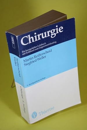 Immagine del venditore per Chirurgie - Ein kurzgefasstes Lehrbuch mit Schl�ssel zum Gegenstandskatalog venduto da Der B�cherhof