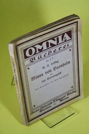 Immagine del venditore per Minna von Barnhelm - Das Soldatenglck venduto da Der Bcherhof