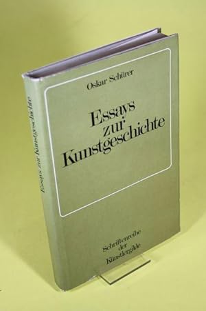 Imagen del vendedor de Essays zur Kunstgeschichte a la venta por Der B�cherhof