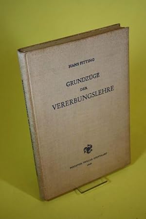 Immagine del venditore per Grundz�ge der Vererbungslehre. venduto da Der B�cherhof
